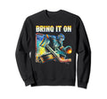 Ice Hockey Player Goalkeeper Ice Sweatshirt - Aesthetic Graphic for Adults - T-Shirt, Sweatshirt, Hoodie