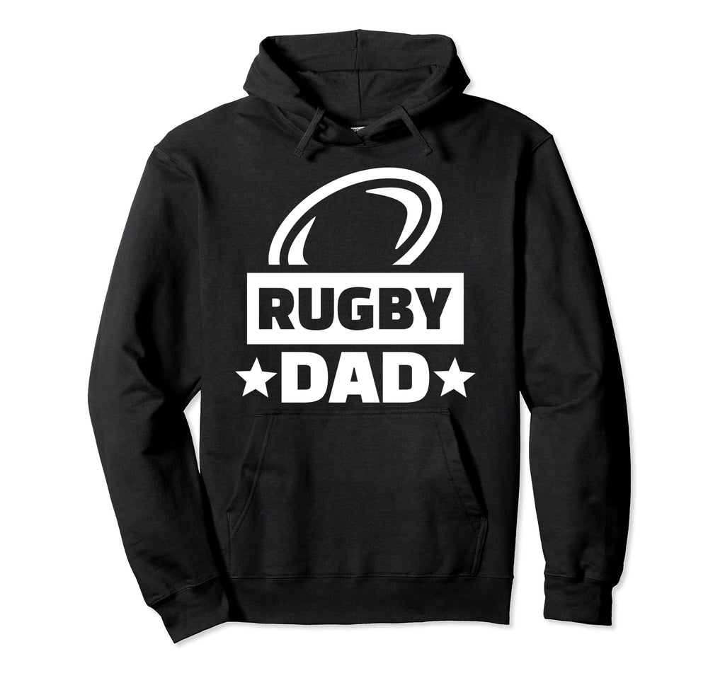 Rugby Dad Hoodie - Fun Novelty Design Unisex - T-Shirt, Sweatshirt, Hoodie
