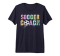Groovy Soccer Coach Play Mama Coaching T-Shirt - Unique Graphic Unisex - T-Shirt, Sweatshirt, Hoodie
