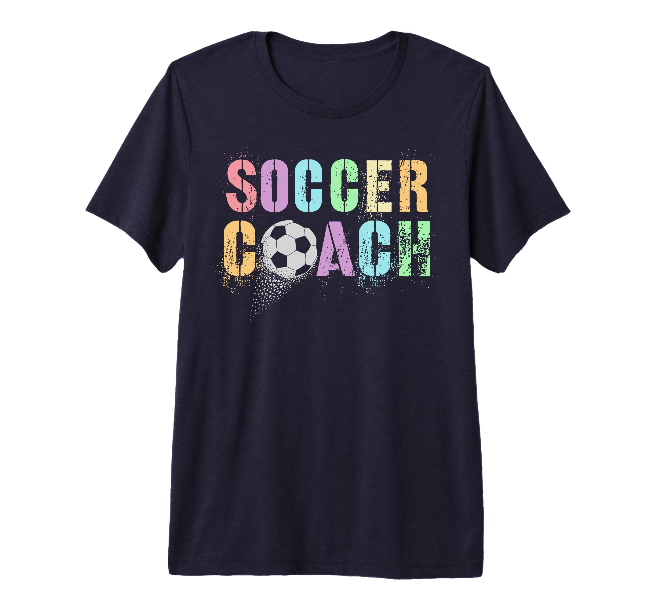 Groovy Soccer Coach Play Mama Coaching T-Shirt - Unique Graphic Unisex - T-Shirt, Sweatshirt, Hoodie