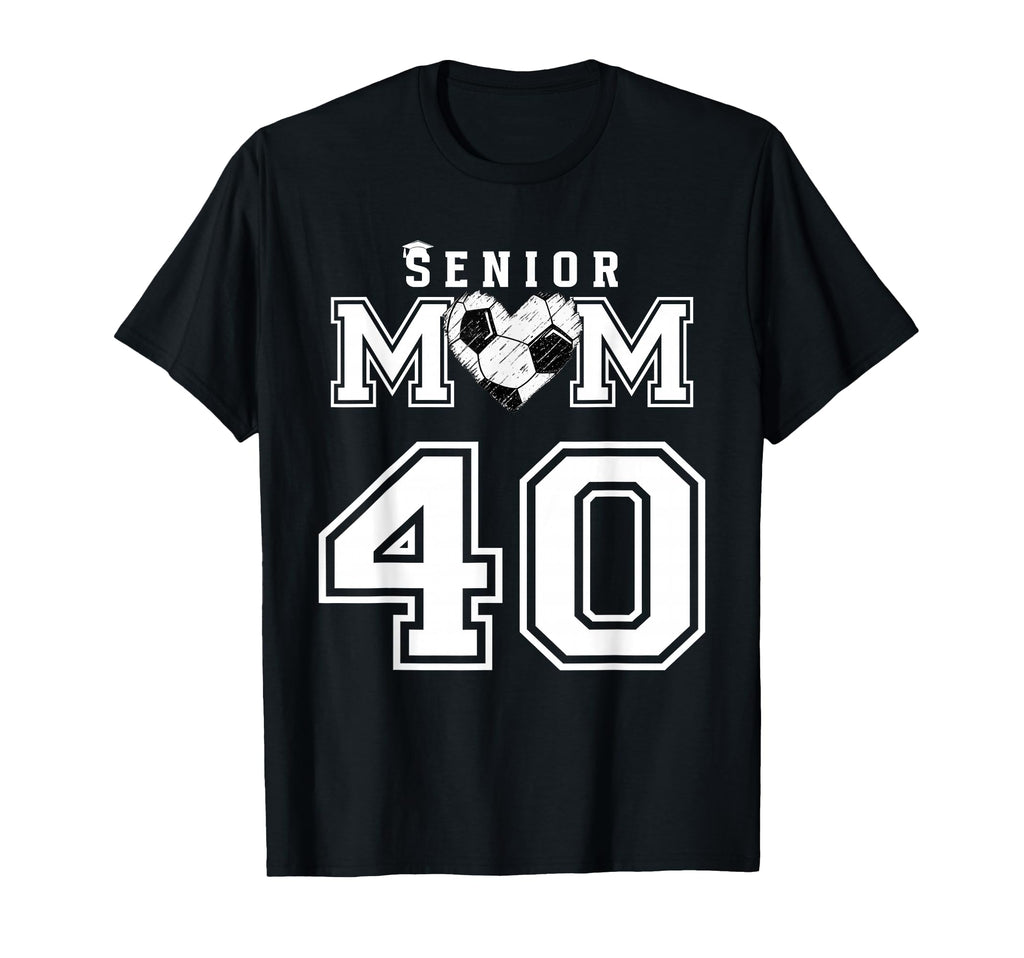 Proud Senior Soccer Mom Custom T-Shirt - Casual Everyday Wear for Adults - T-Shirt, Sweatshirt, Hoodie