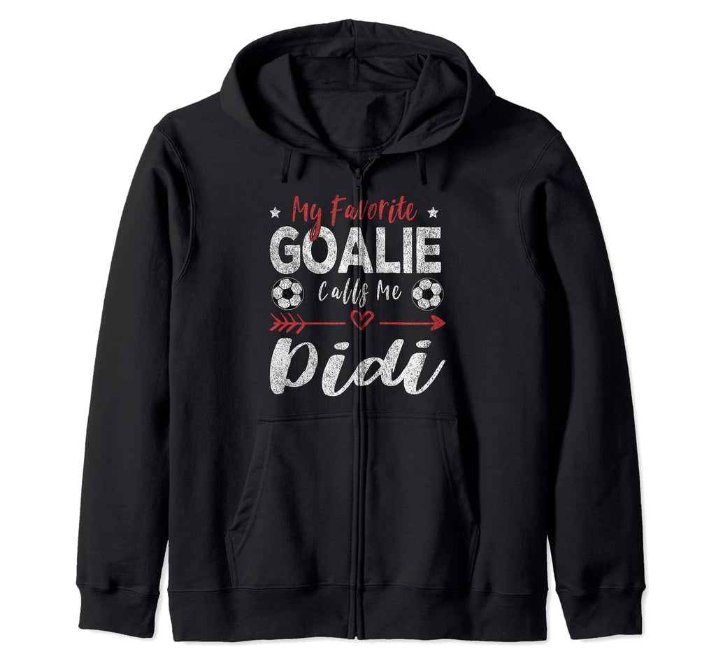 Funny Soccer Goalie Goalkeeper Mom Hoodie - Graphic Print for Adults - T-Shirt, Sweatshirt, Hoodie