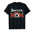 Soccer Mom Leopard Game Day Mom Life T-Shirt - Novelty Apparel Unisex - T-Shirt, Sweatshirt, Hoodie