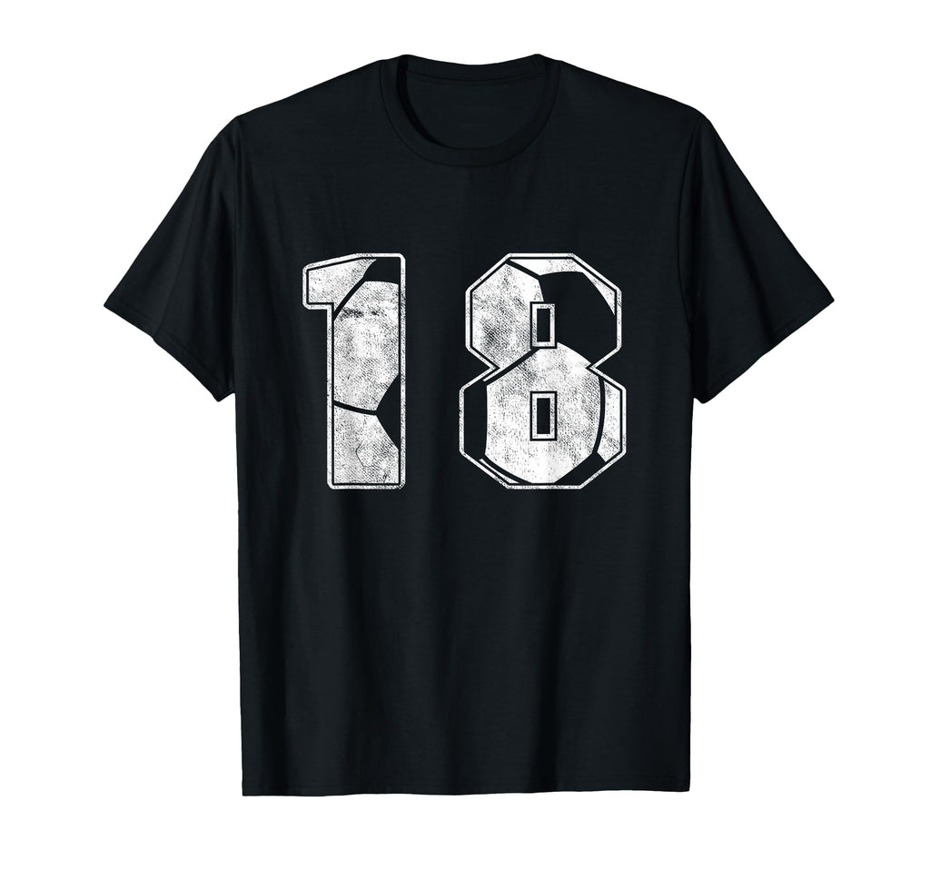 Soccer Player 18Th Birthday Football T-Shirt - Novelty Apparel for Adults - T-Shirt, Sweatshirt, Hoodie