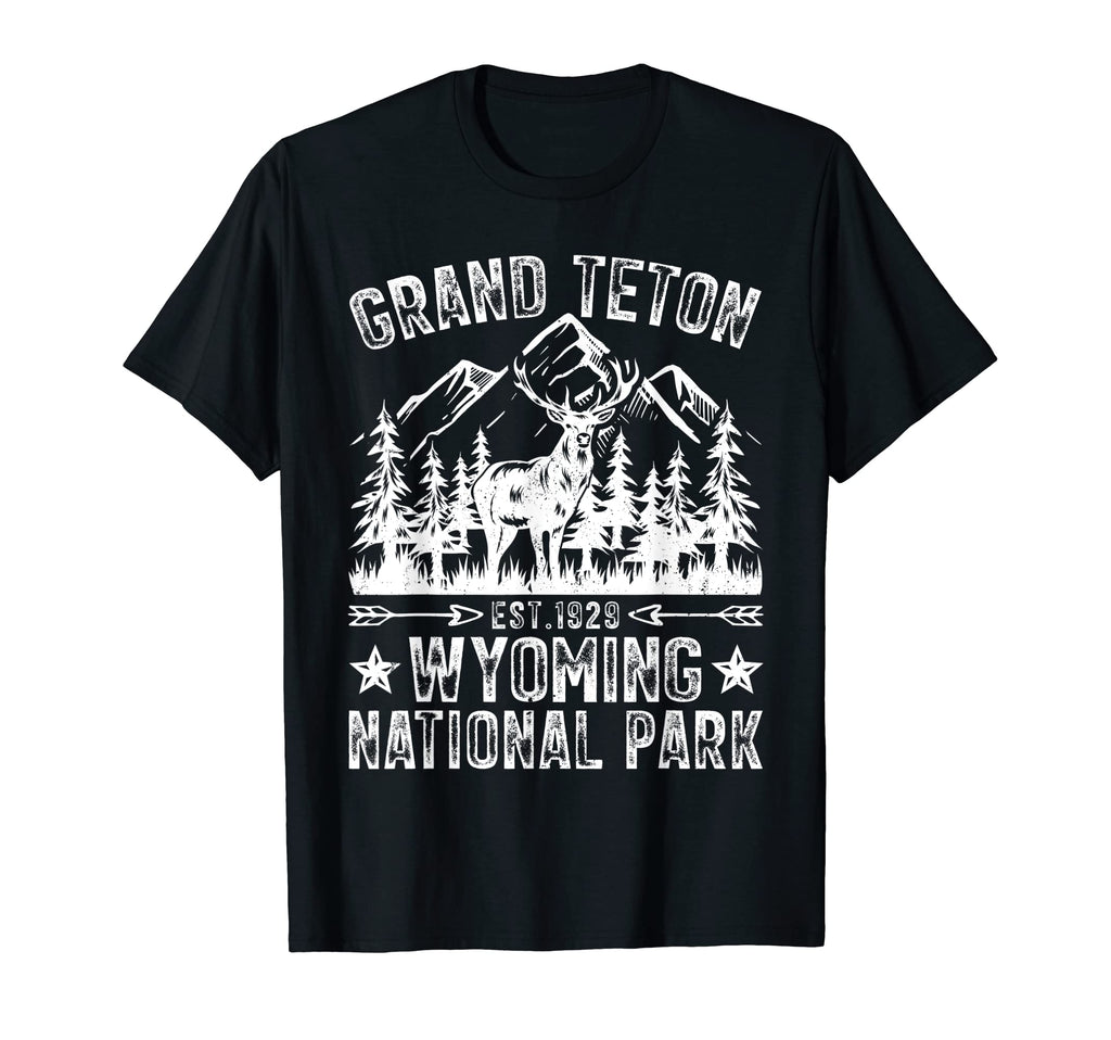 Grand Teton National Park Wyoming T-Shirt - Custom Art Print Unisex - T-Shirt, Sweatshirt, Hoodie