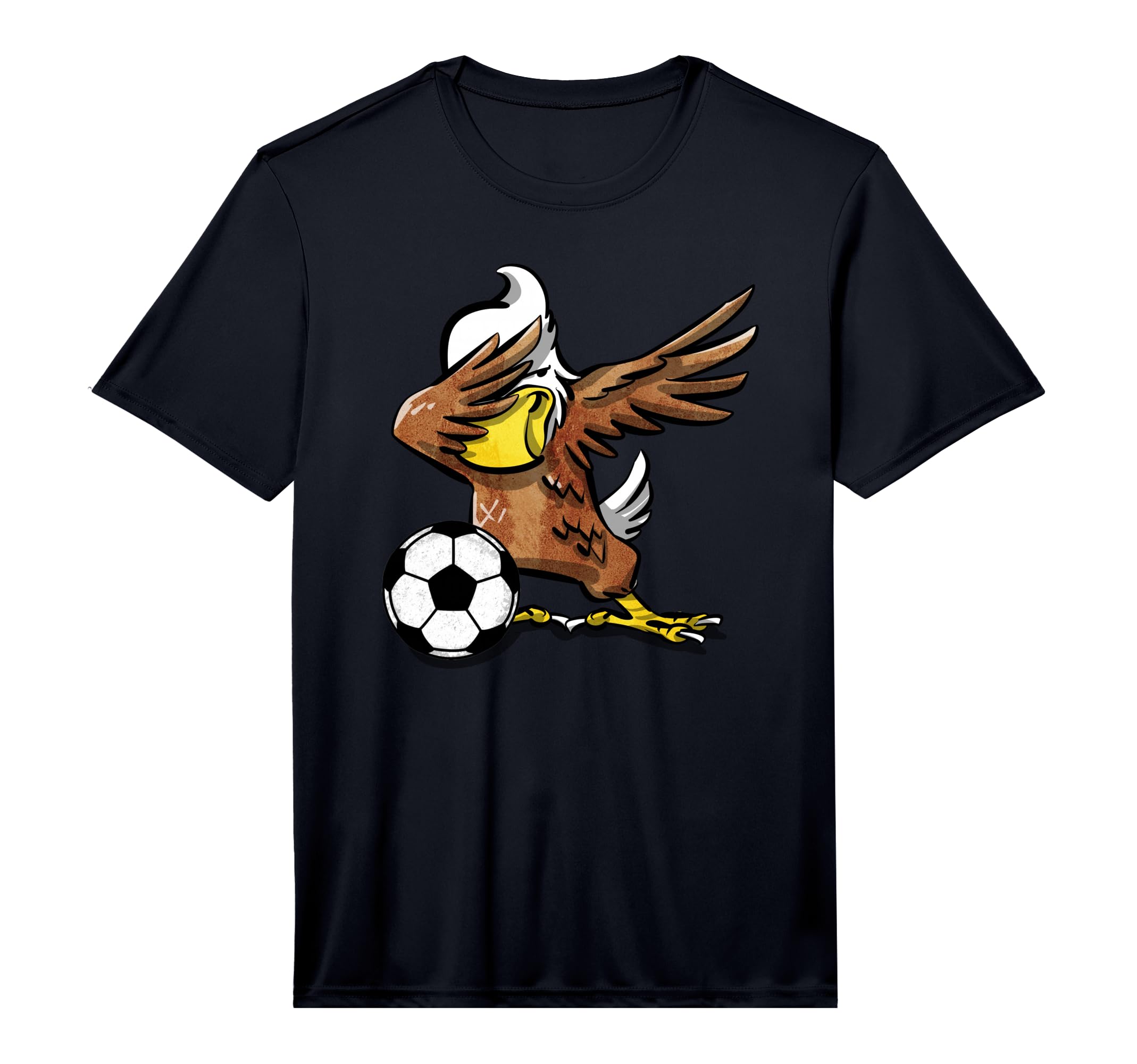 Funny Soccer Dabbing Eagle Sport Gift T-Shirt - Unique Graphic for Adults - T-Shirt, Sweatshirt, Hoodie