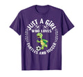 Turtle Gift Just Who Loves Turtles T-Shirt - Fun Novelty Design for Adults - T-Shirt, Sweatshirt, Hoodie