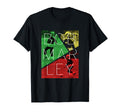Bob Marley Soccer Split T-Shirt - Trendy Graphic Men Women - T-Shirt, Sweatshirt, Hoodie