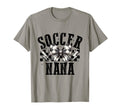 Soccer Nana Groovy Soccer Coquette T-Shirt - Novelty Apparel for Adults - T-Shirt, Sweatshirt, Hoodie