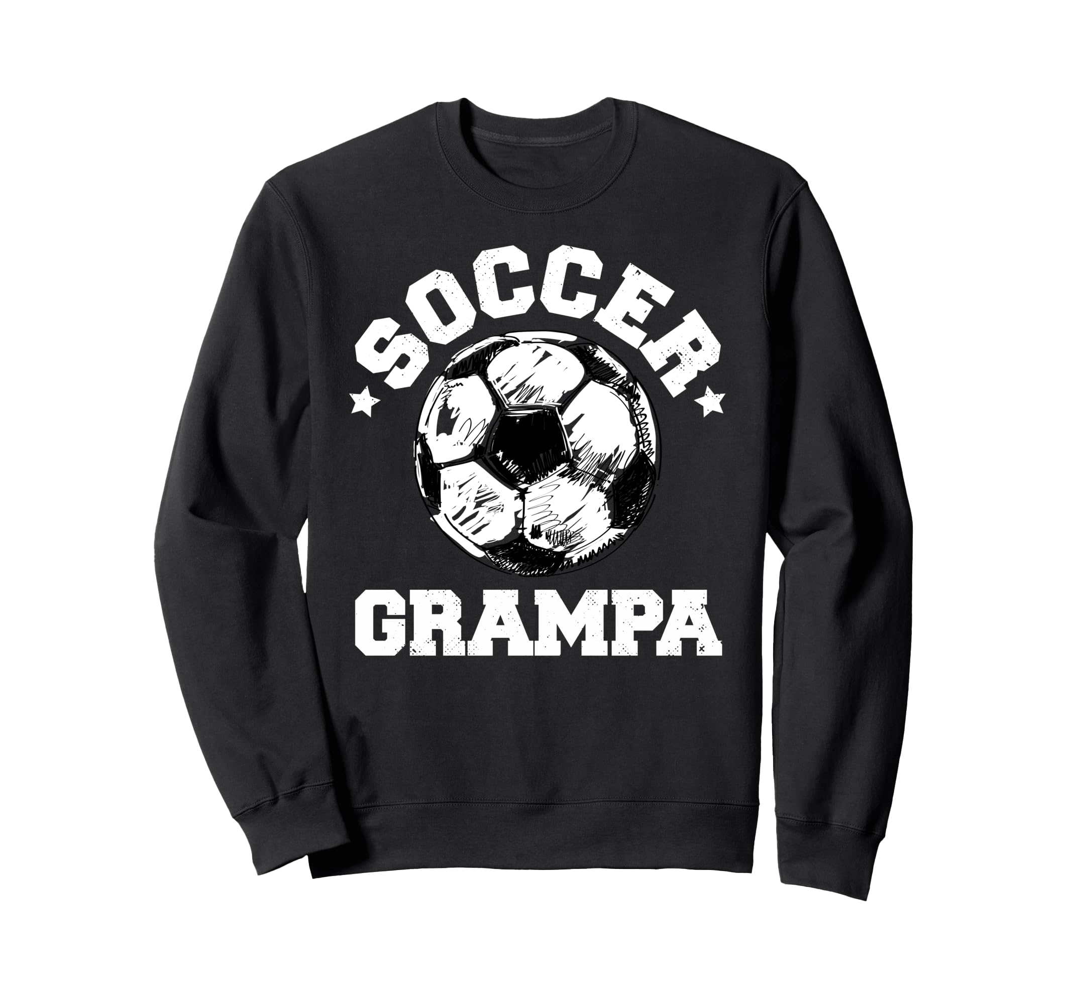 Soccer Grampa Soccer Ball Sweatshirt - Streetwear Style Men Women - T-Shirt, Sweatshirt, Hoodie