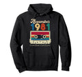 40Th Birthday 2021 November 1981 Hoodie - Aesthetic Graphic Unisex - T-Shirt, Sweatshirt, Hoodie