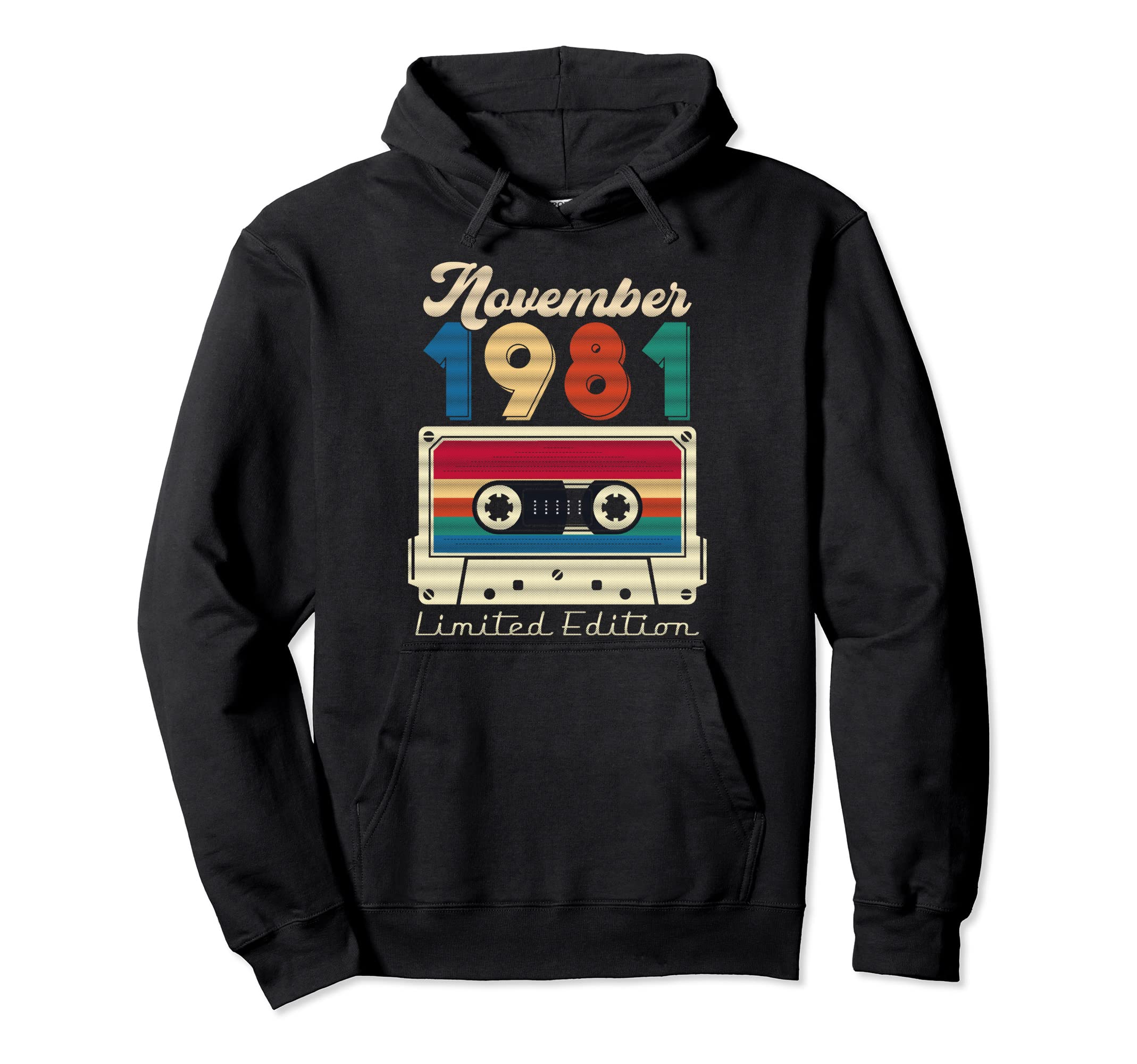 40Th Birthday 2021 November 1981 Hoodie - Aesthetic Graphic Unisex - T-Shirt, Sweatshirt, Hoodie