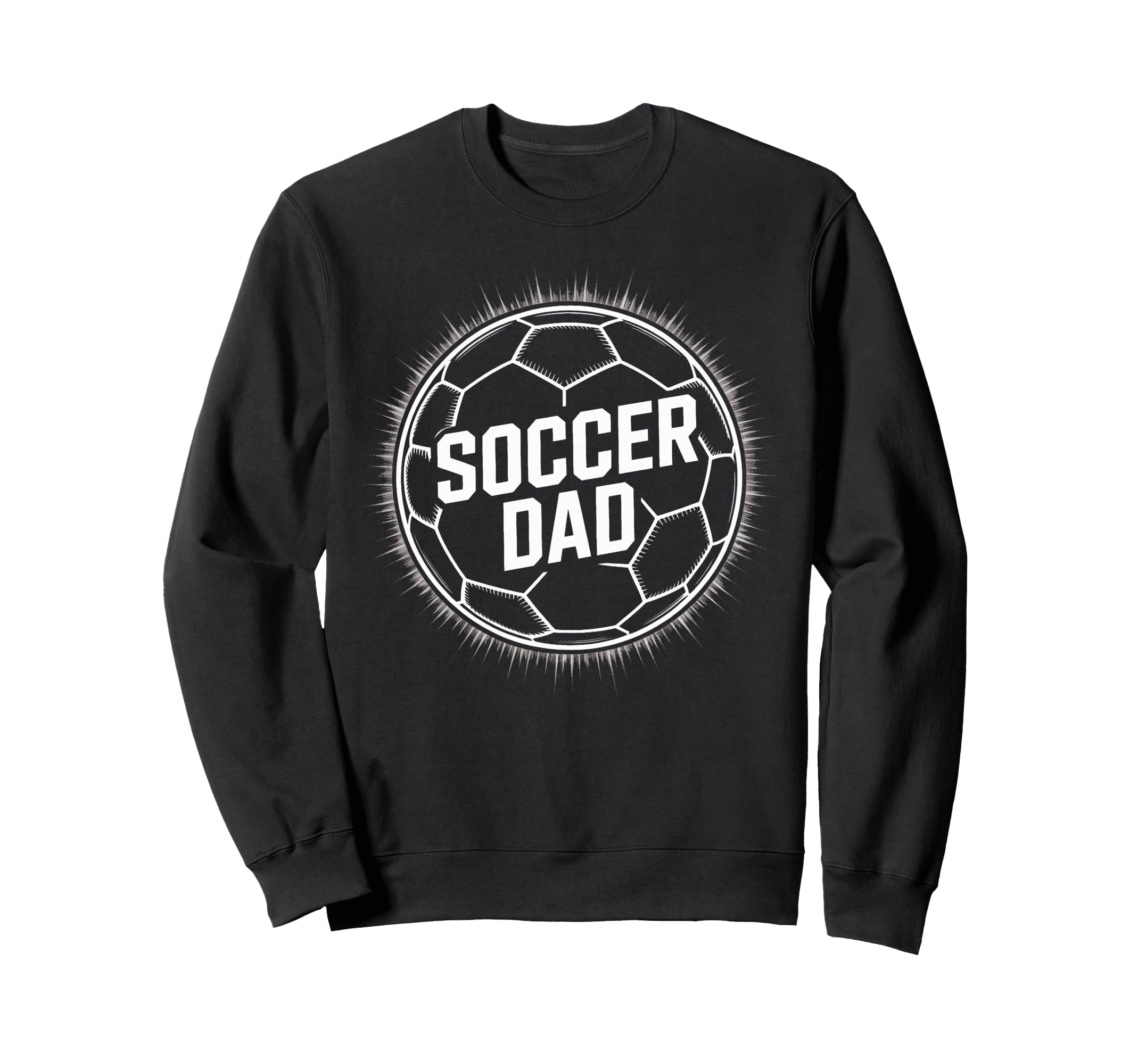 Soccer Dad Proud Soccer Players Sweatshirt - Minimalist Print Men Women - T-Shirt, Sweatshirt, Hoodie
