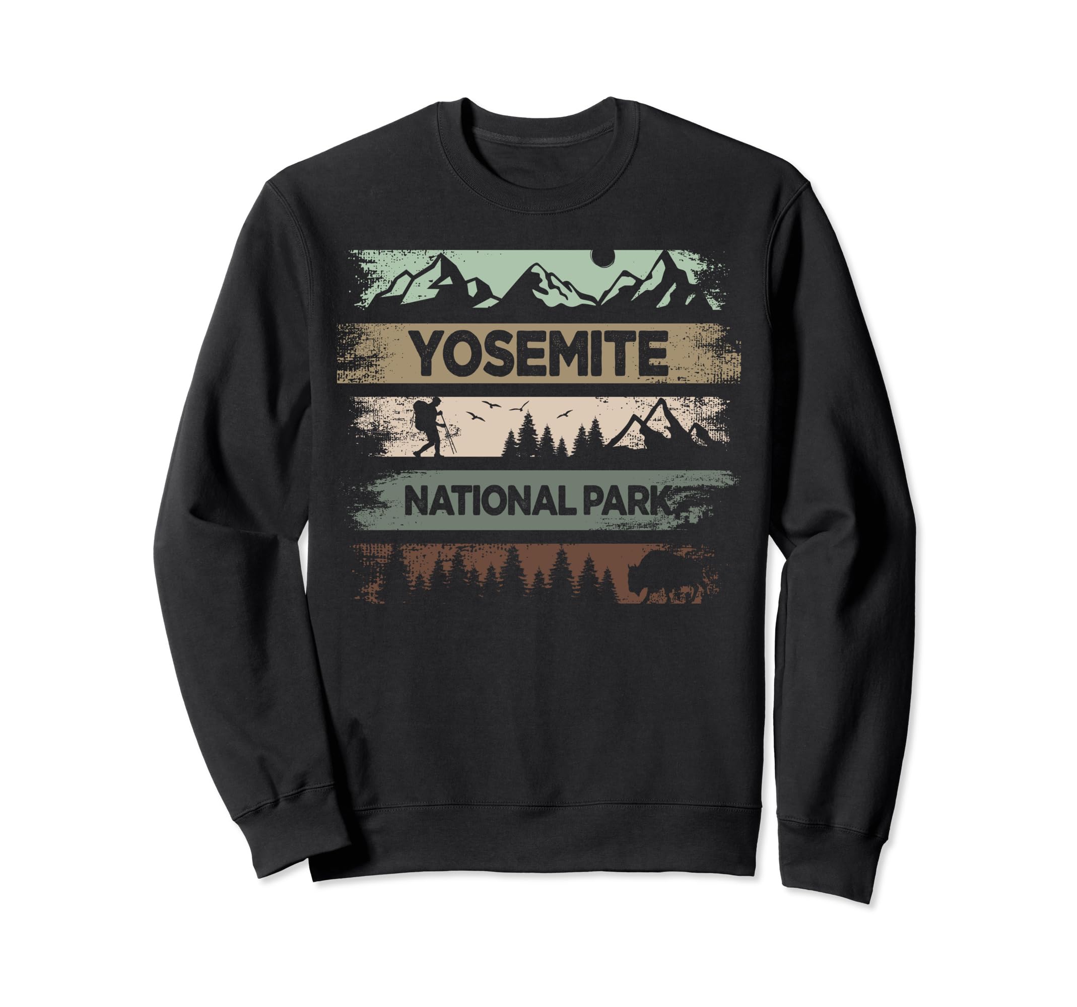 Yosemite National Park Us Yosemite Sweatshirt - Custom Art Print Men Women - T-Shirt, Sweatshirt, Hoodie