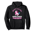 Just Who Loves Roller Skating Roller Hoodie - Casual Everyday Wear Unisex - T-Shirt, Sweatshirt, Hoodie