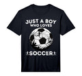 Just Who Loves Soccer Performance T-Shirt - Fun Novelty Design for Adults - T-Shirt, Sweatshirt, Hoodie