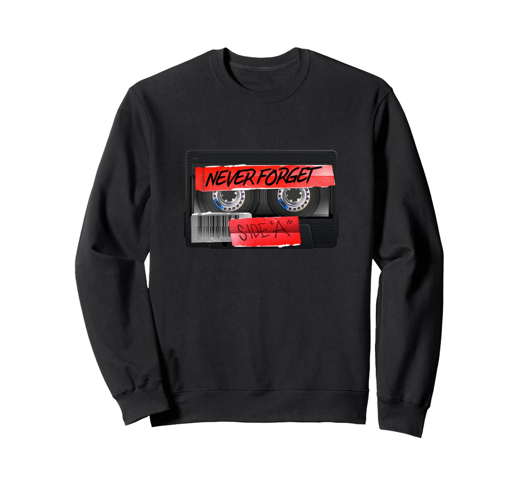 80S 90S Cassette Mixtape Sweatshirt - Trendy Graphic Men Women - T-Shirt, Sweatshirt, Hoodie
