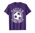 Groovy Soccer Womens Soccer T-Shirt - Aesthetic Graphic for Adults - T-Shirt, Sweatshirt, Hoodie