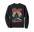 Glacier National Park Montana Usa Outdoor T-Shirt - Unique Graphic Unisex - T-Shirt, Sweatshirt, Hoodie