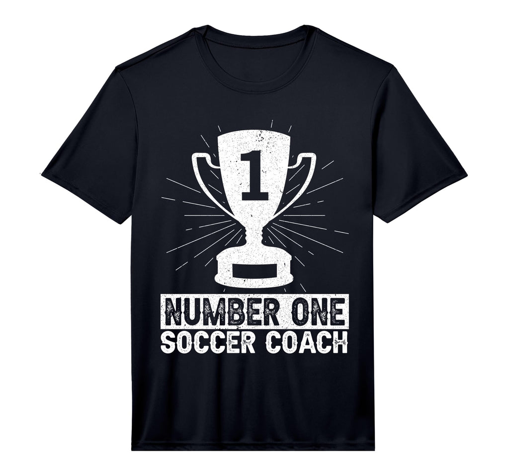 Mens Number One Soccer Coach Head Trainer T-Shirt - Graphic Print Unisex - T-Shirt, Sweatshirt, Hoodie