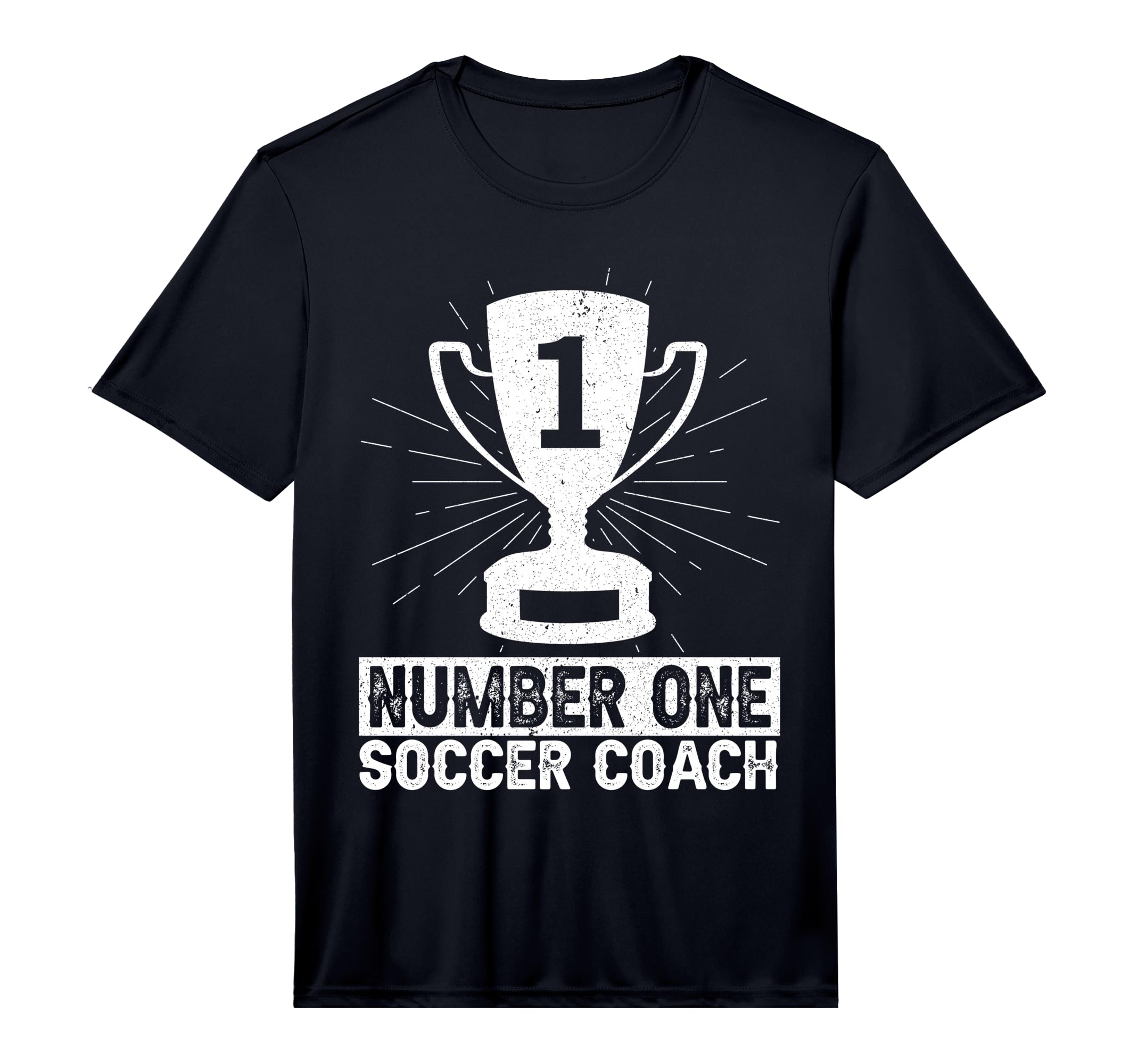 Mens Number One Soccer Coach Head Trainer T-Shirt - Graphic Print Unisex - T-Shirt, Sweatshirt, Hoodie