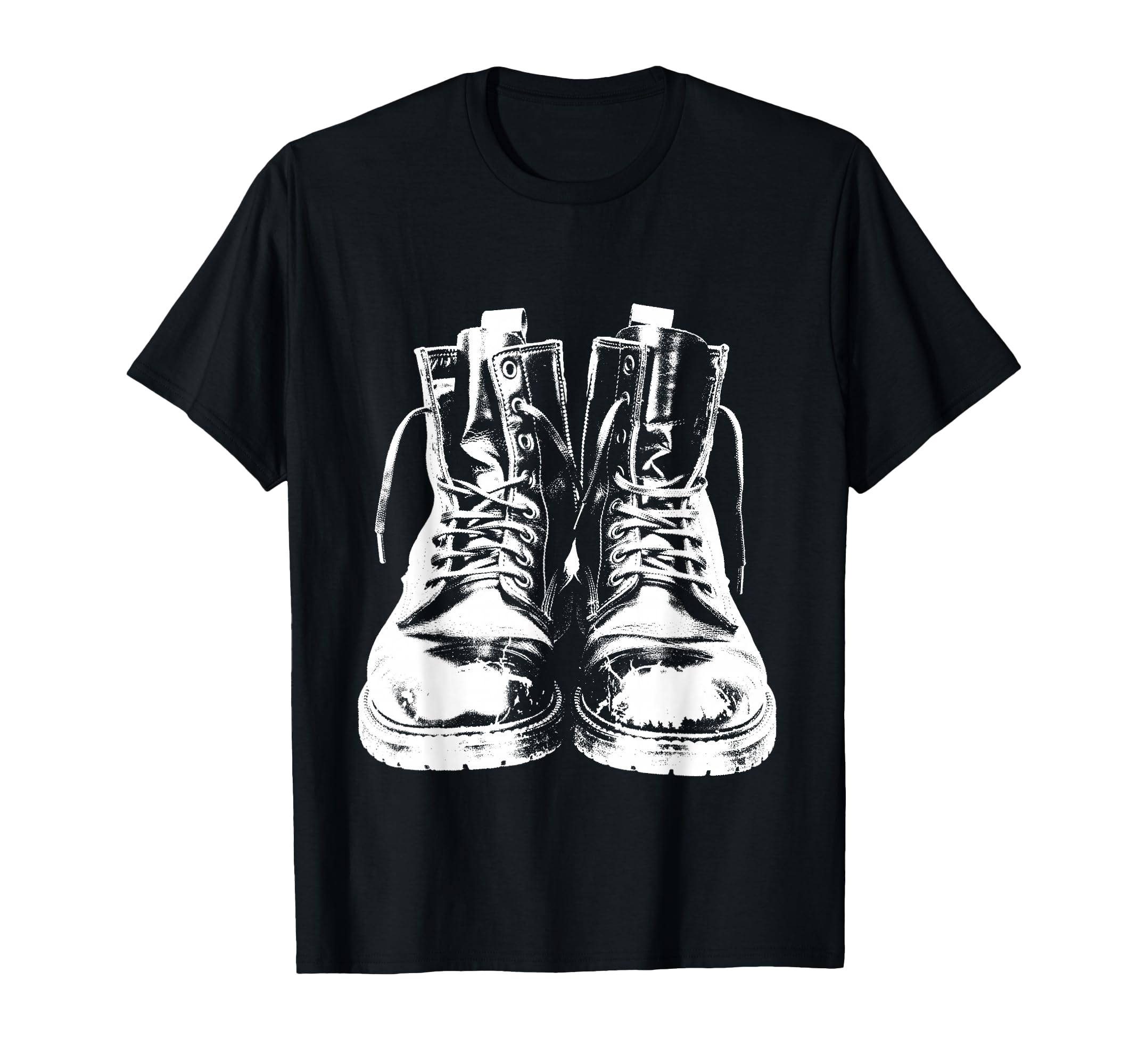 Punk Rock Combat Boots 90S Grunge T-Shirt - Streetwear Style Men Women - T-Shirt, Sweatshirt, Hoodie