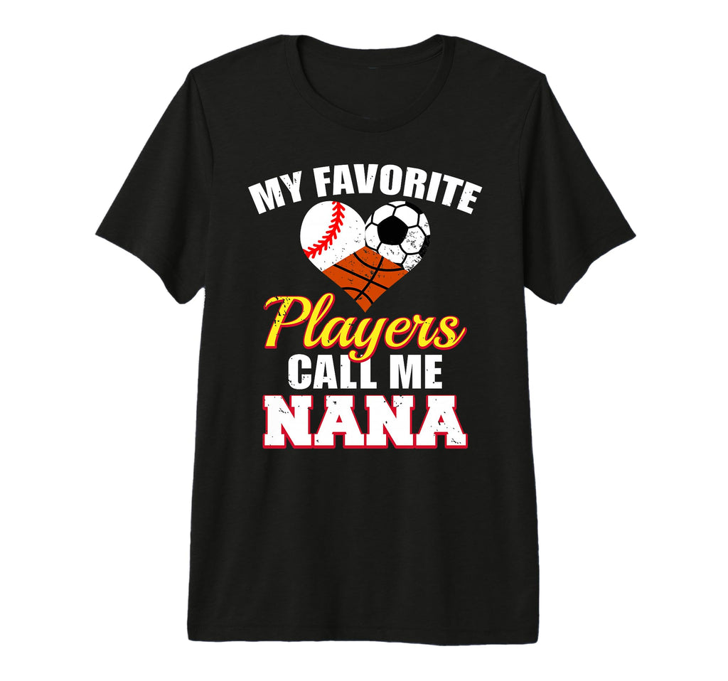 My Favorite Players Baseball Soccer T-Shirt - Streetwear Style Unisex - T-Shirt, Sweatshirt, Hoodie