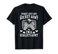 Im Hockey Goalie Aunt Hockey Keeper T-Shirt - Minimalist Print Men Women - T-Shirt, Sweatshirt, Hoodie
