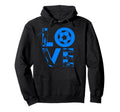 Soccer Love Gift Football Player Teens Hoodie - Graphic Print Unisex - T-Shirt, Sweatshirt, Hoodie