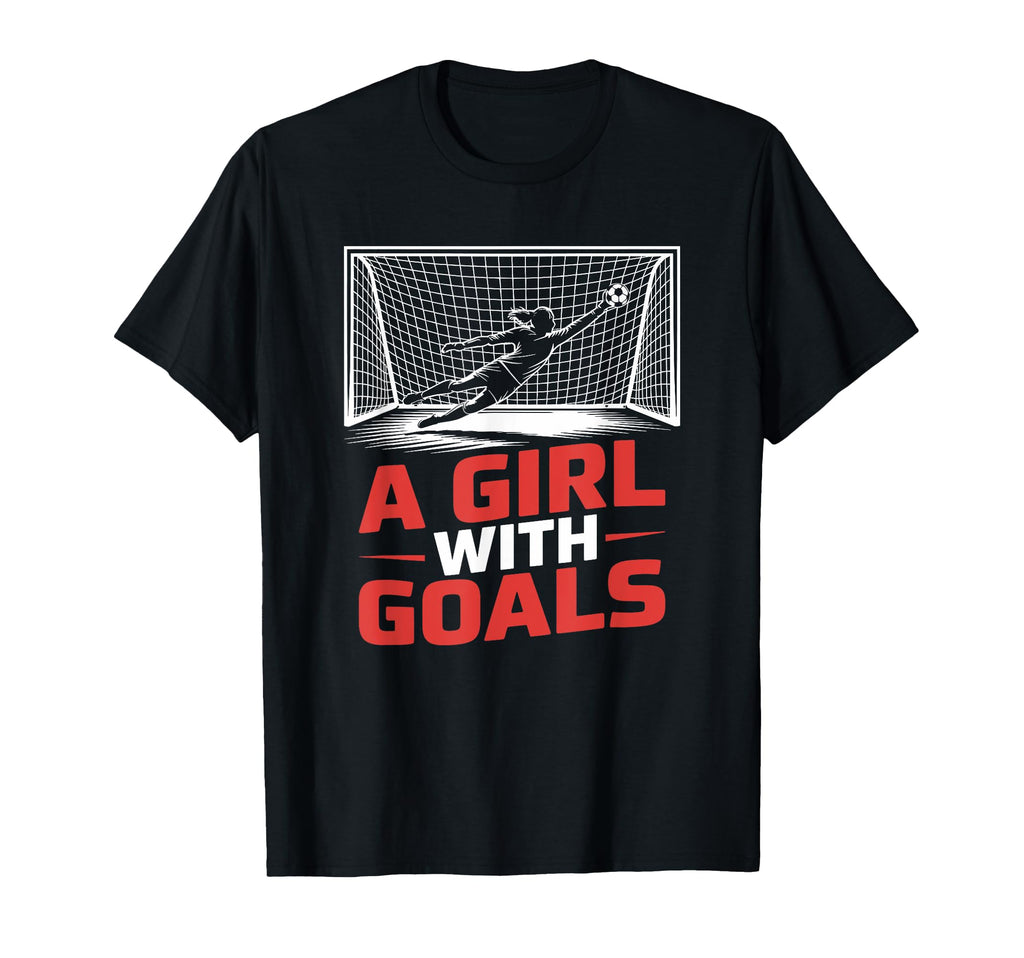 Goal Keeper Designs Soccer Lover Player T-Shirt - Graphic Print Unisex - T-Shirt, Sweatshirt, Hoodie