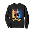 Soccer Game Day Colorful Soccer Sweatshirt - Minimalist Print Men Women - T-Shirt, Sweatshirt, Hoodie