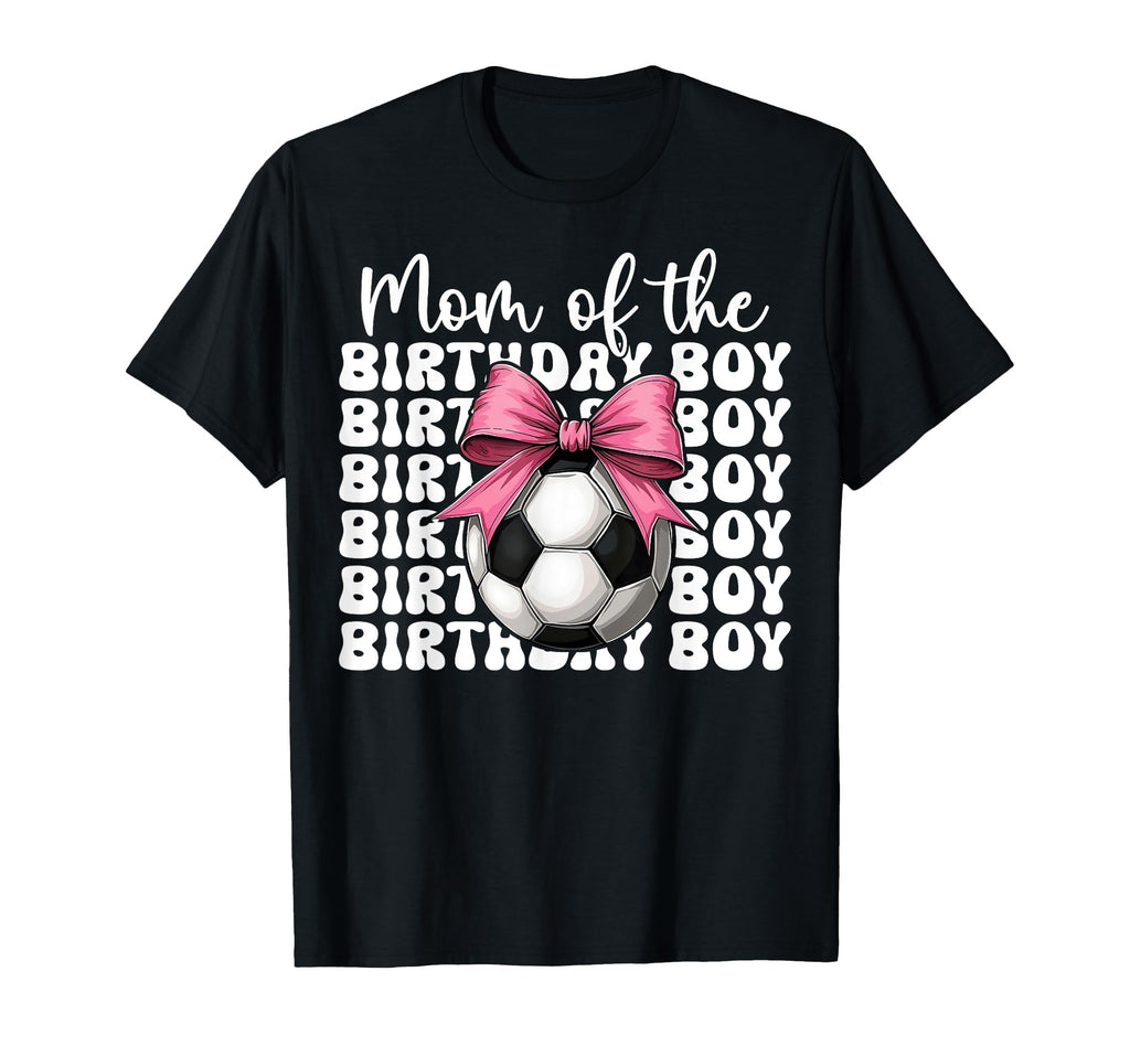 Soccer Mom Soccer Mama Coquette Bow Mom T-Shirt - Graphic Print Men Women - T-Shirt, Sweatshirt, Hoodie
