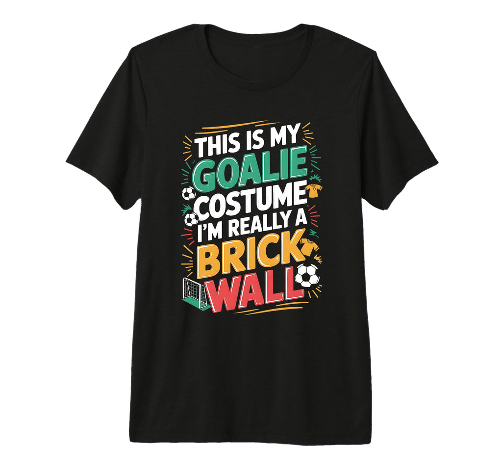 This Is My Goalie Costume Im Really T-Shirt - Minimalist Print Unisex - T-Shirt, Sweatshirt, Hoodie