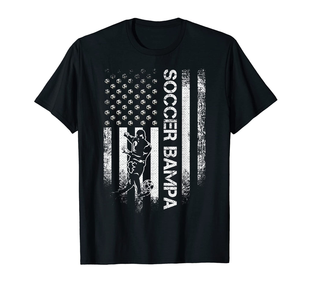 Usa American Flag Proud Soccer Bampa T-Shirt - Novelty Apparel Unisex - T-Shirt, Sweatshirt, Hoodie