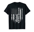 Usa American Flag Proud Soccer Bampa T-Shirt - Novelty Apparel Unisex - T-Shirt, Sweatshirt, Hoodie