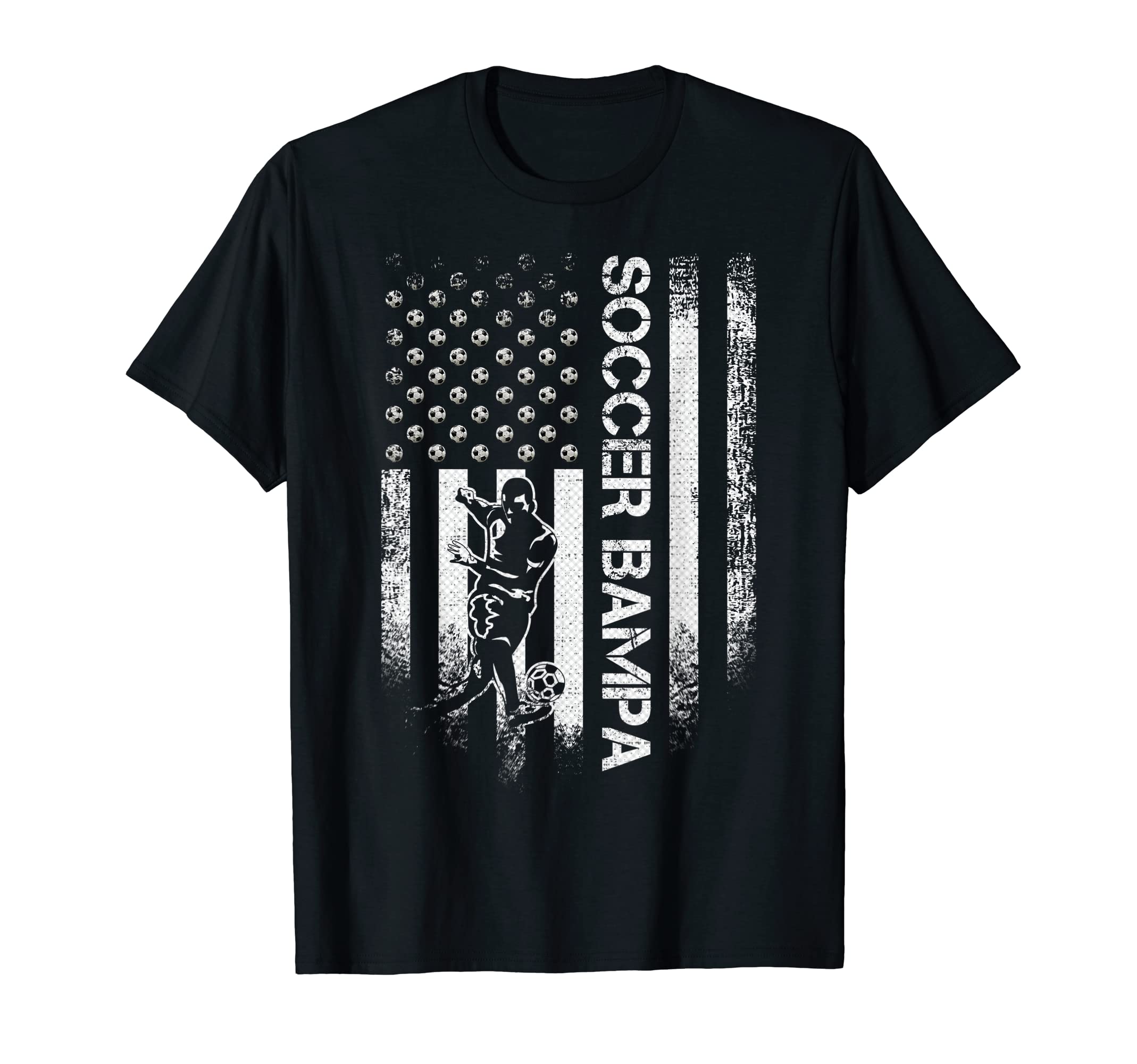 Usa American Flag Proud Soccer Bampa T-Shirt - Novelty Apparel Unisex - T-Shirt, Sweatshirt, Hoodie