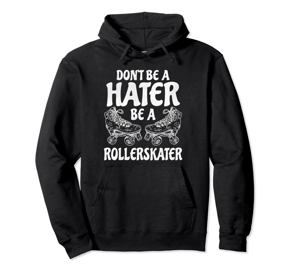Distressed Funny Roller Skate Roller Hoodie - Fun Novelty Design Unisex - T-Shirt, Sweatshirt, Hoodie