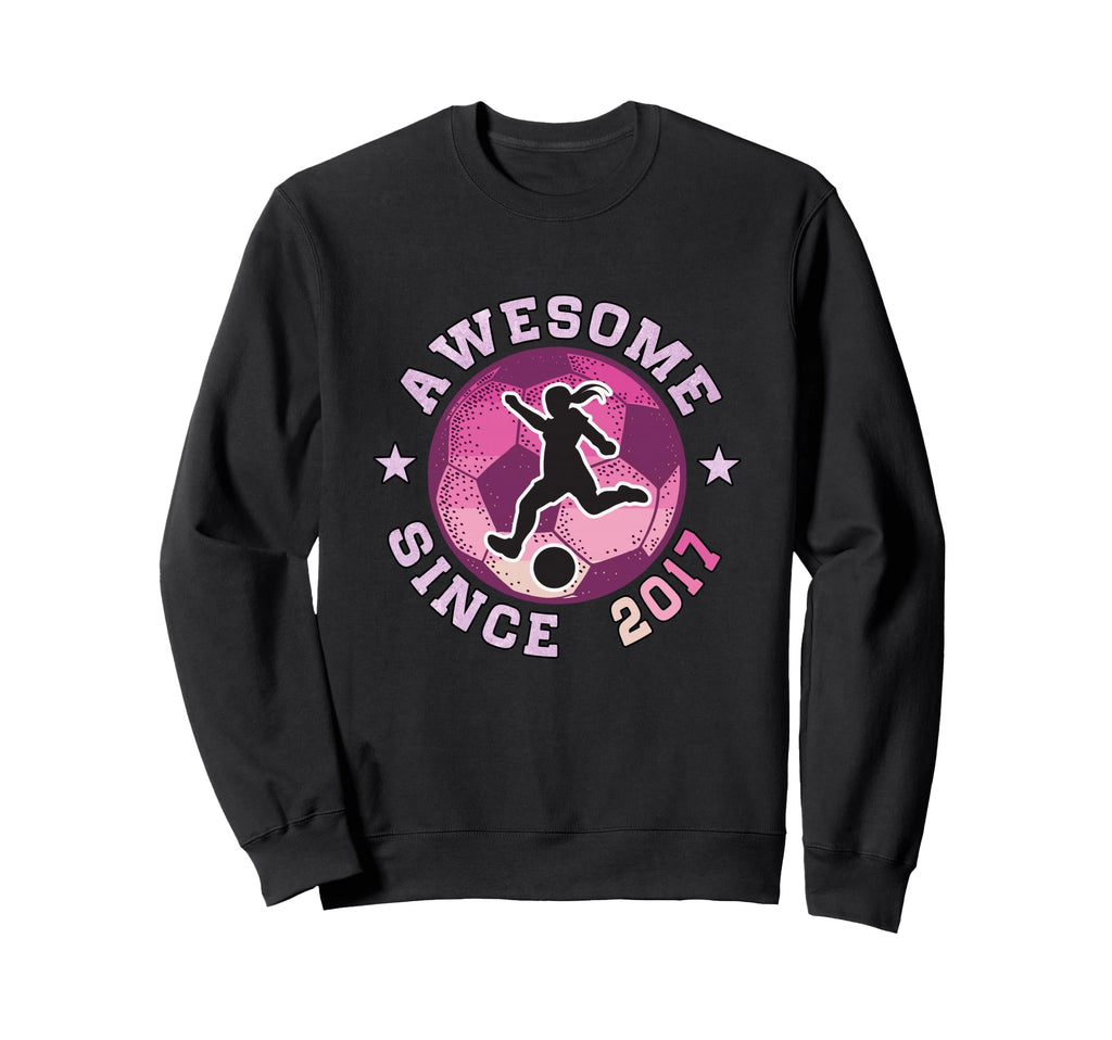 9Th Birthday Soccer Player Awesome Sweatshirt - Novelty Apparel Unisex - T-Shirt, Sweatshirt, Hoodie
