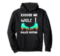 Roller Skating Roller Skates Inline Hoodie - Custom Art Print Unisex - T-Shirt, Sweatshirt, Hoodie