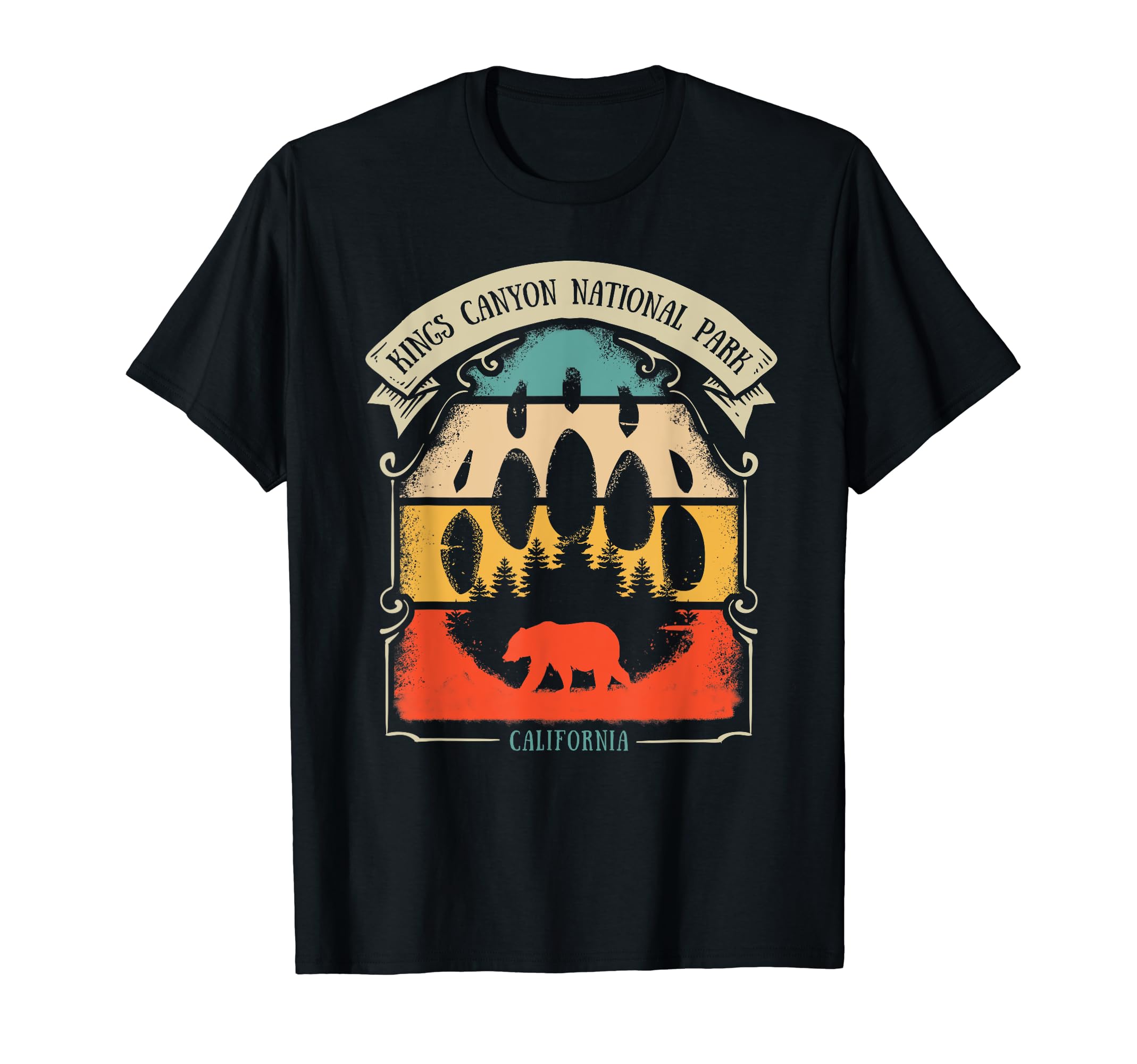 Kings Canyon National Park T-Shirt - Streetwear Style for Adults - T-Shirt, Sweatshirt, Hoodie
