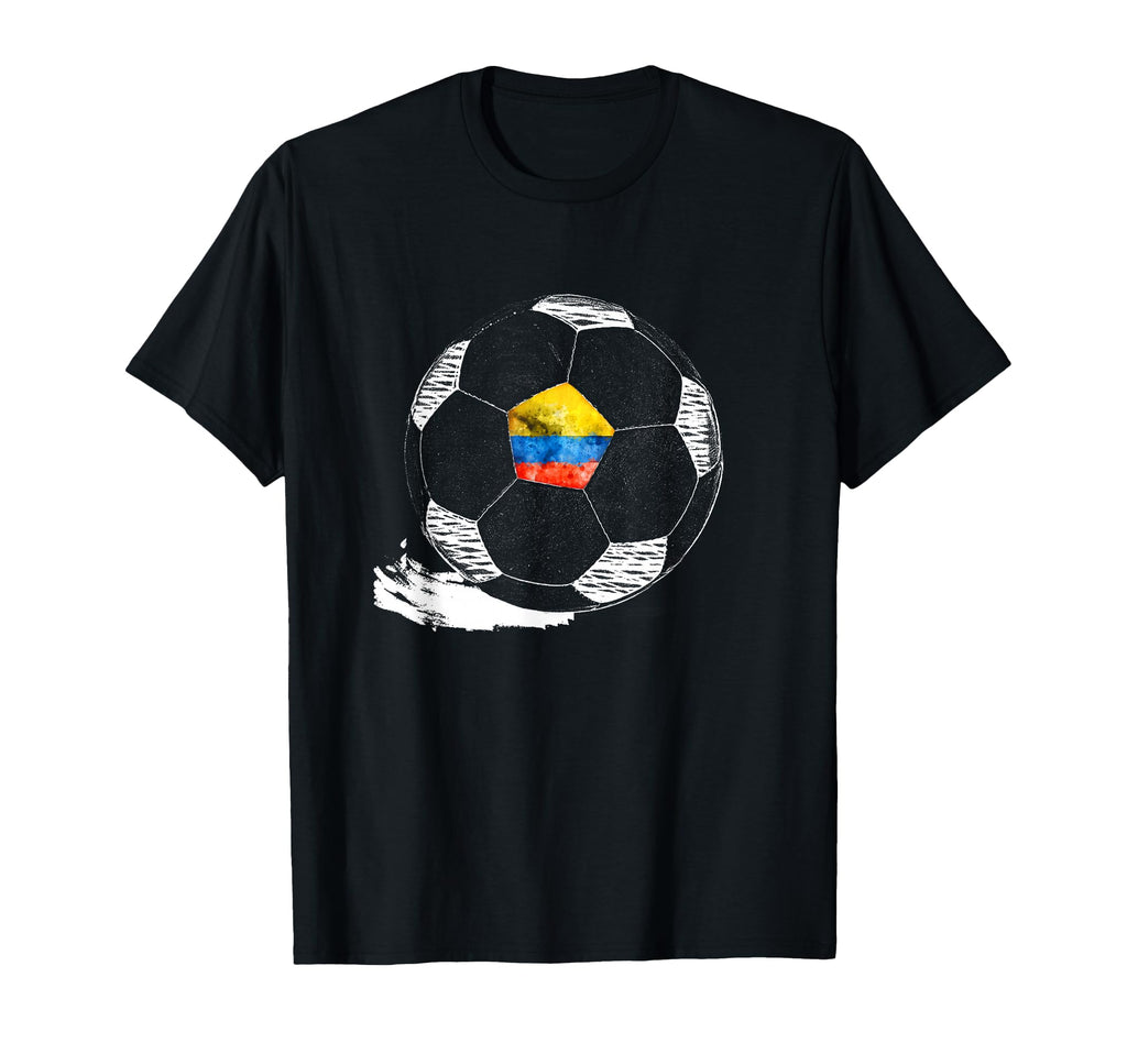 Soccer Colombia Flag Colombian Pride T-Shirt - Novelty Apparel Unisex - T-Shirt, Sweatshirt, Hoodie