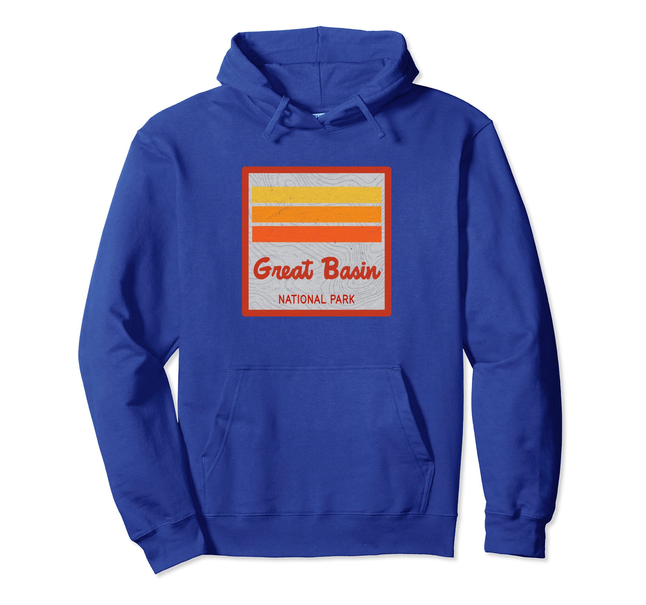 Great Basin National Park Stripes Hoodie - Casual Everyday Wear for Adults - T-Shirt, Sweatshirt, Hoodie