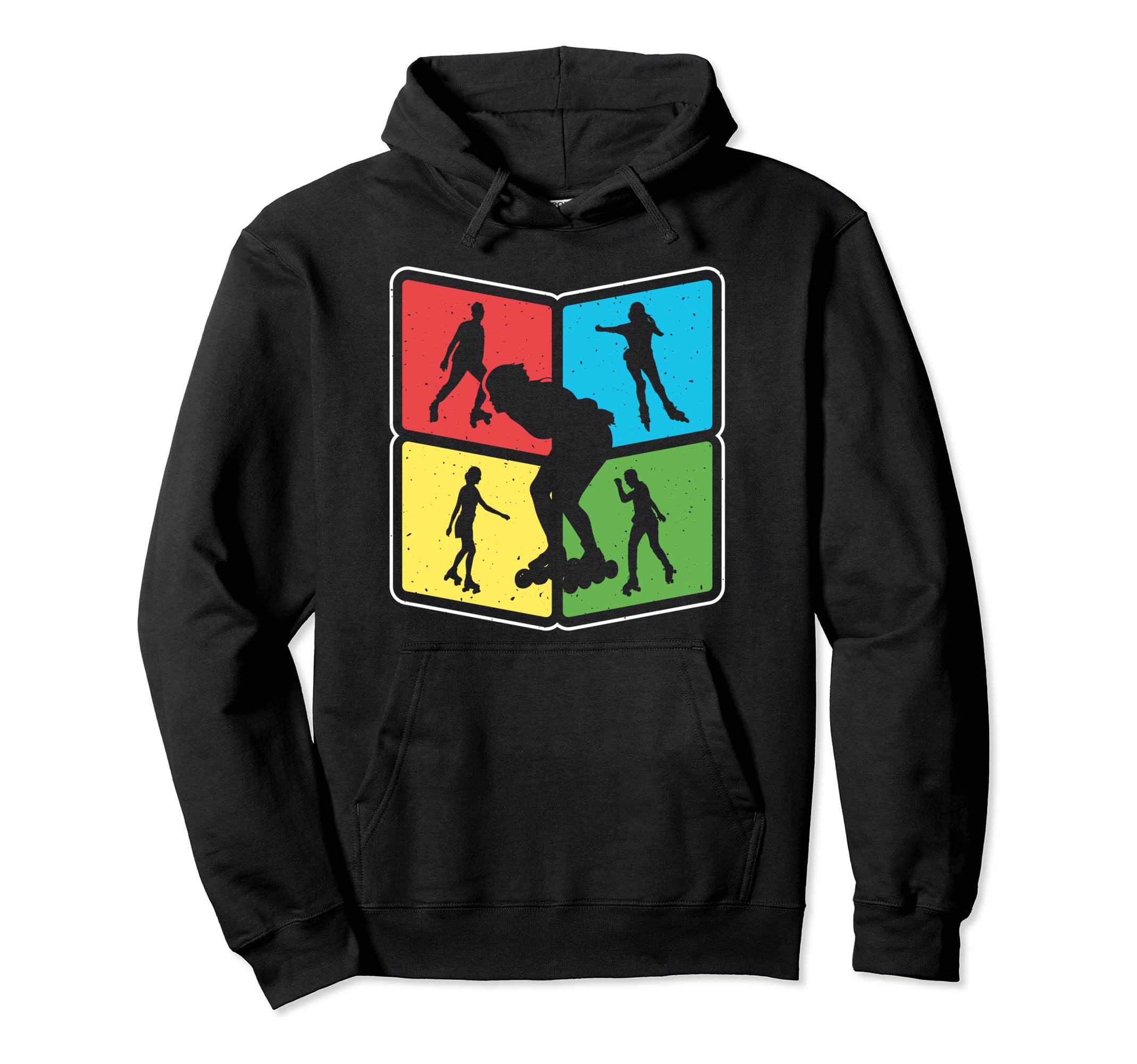 Derby Skates Roller Skating Roller Hoodie - Casual Everyday Wear Unisex - T-Shirt, Sweatshirt, Hoodie