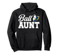 Ball Aunt Heart Volleyball Soccer Hoodie - Fun Novelty Design Men Women - T-Shirt, Sweatshirt, Hoodie