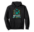 Crease Beast Lacrosse Goalkeeper Hoodie - Aesthetic Graphic Unisex - T-Shirt, Sweatshirt, Hoodie