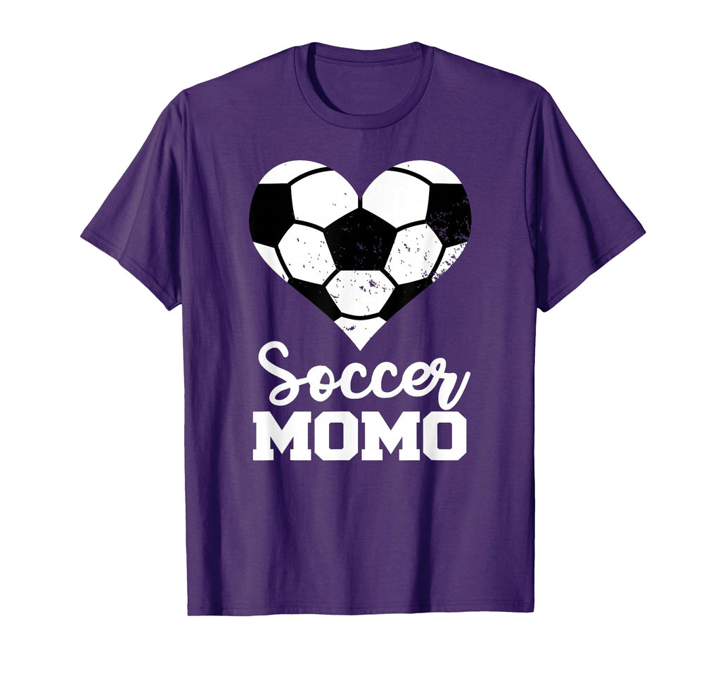 Soccer Momo Funny Soccer Heart Grandma T-Shirt - Streetwear Style Unisex - T-Shirt, Sweatshirt, Hoodie