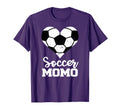 Soccer Momo Funny Soccer Heart Grandma T-Shirt - Streetwear Style Unisex - T-Shirt, Sweatshirt, Hoodie