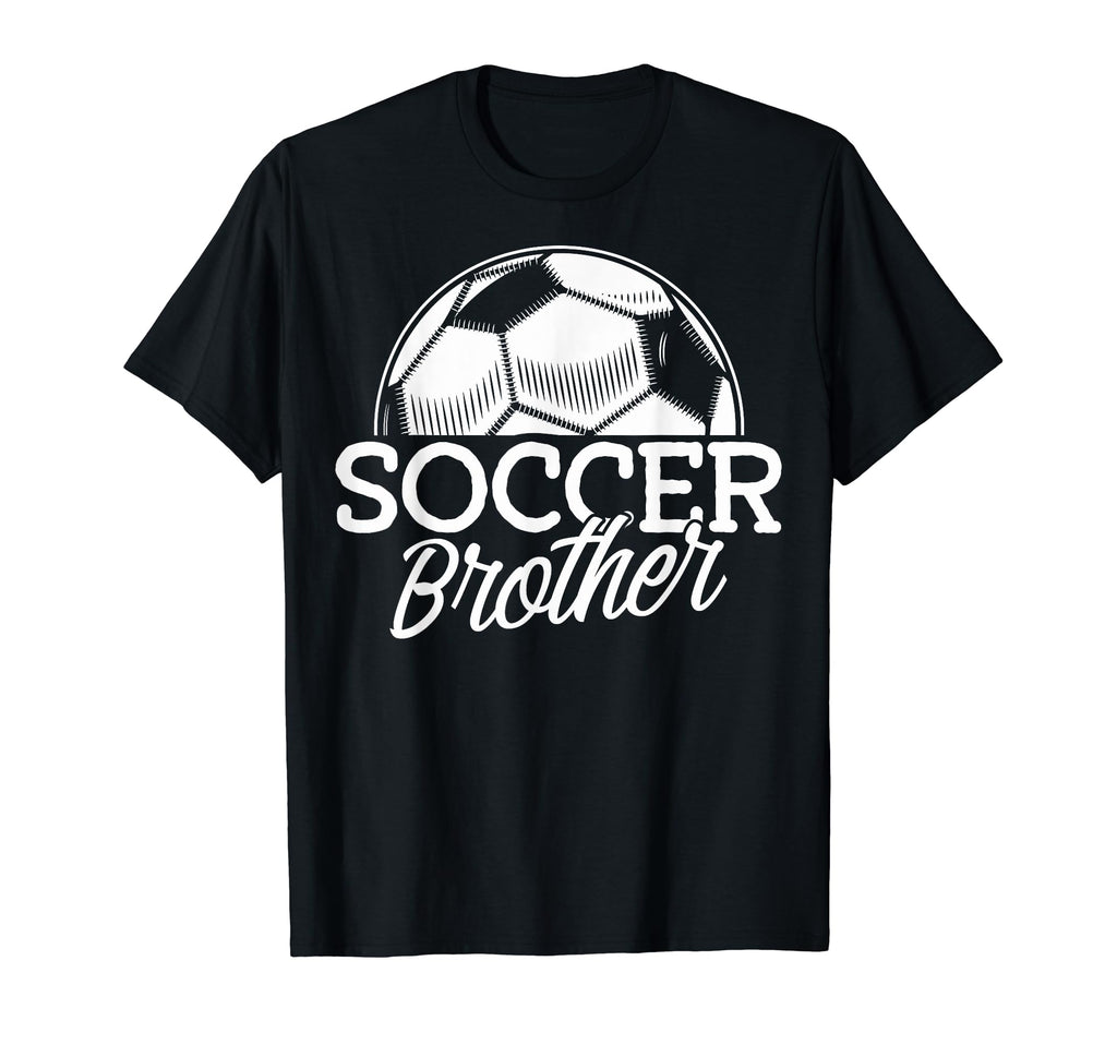 Soccer Brother Soccer Game Day T-Shirt - Aesthetic Graphic for Adults - T-Shirt, Sweatshirt, Hoodie