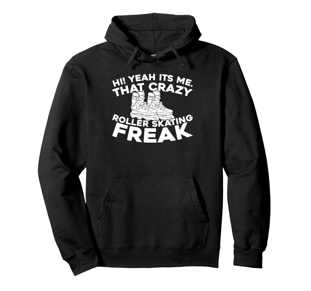 Skater Skates Roller Skating Hoodie - Aesthetic Graphic for Adults - T-Shirt, Sweatshirt, Hoodie