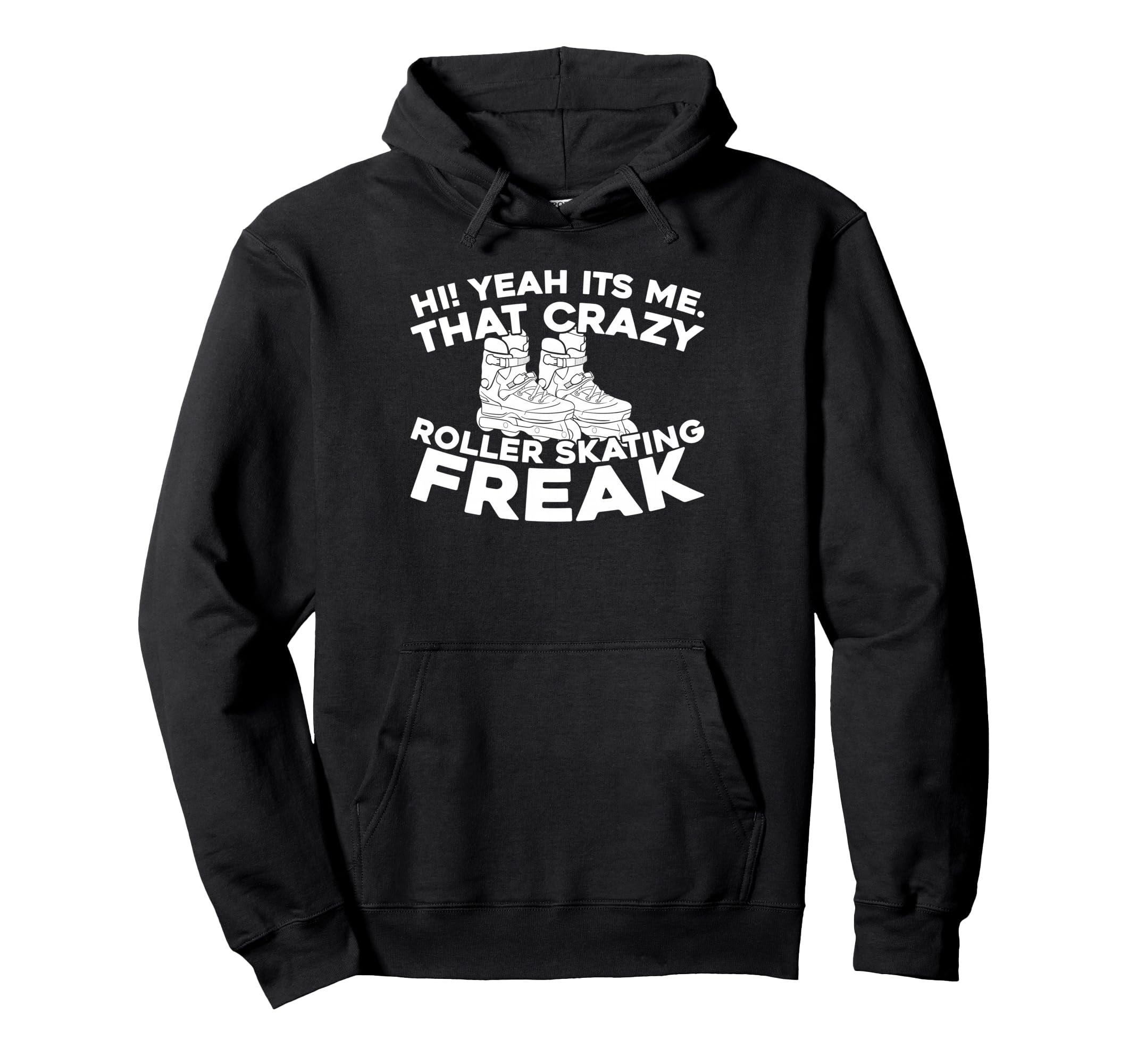Skater Skates Roller Skating Hoodie - Aesthetic Graphic for Adults - T-Shirt, Sweatshirt, Hoodie